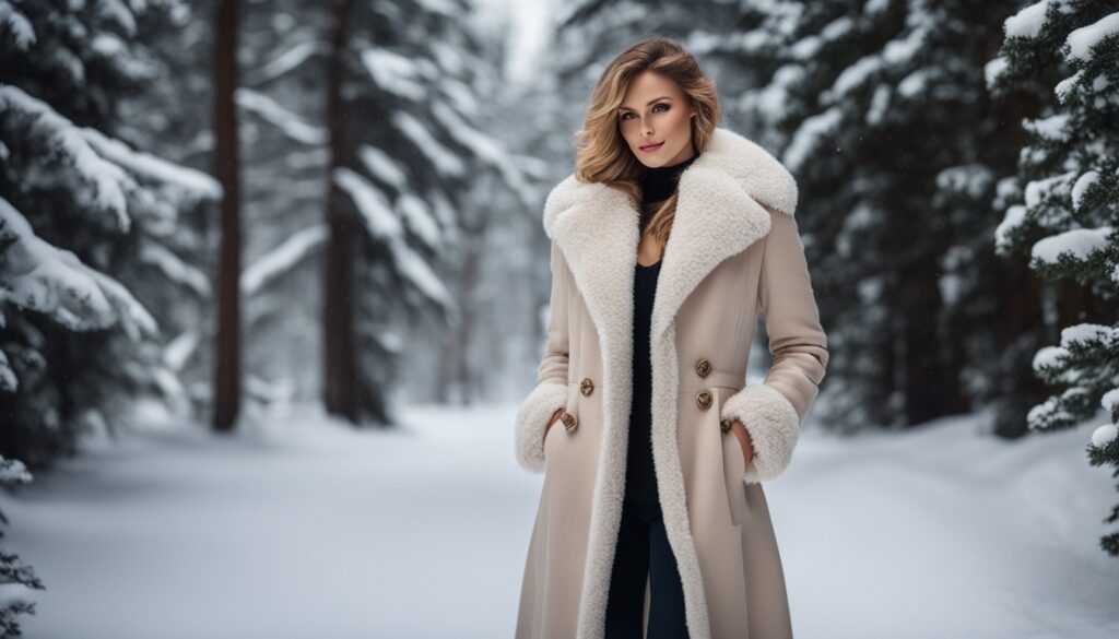 shearling coats