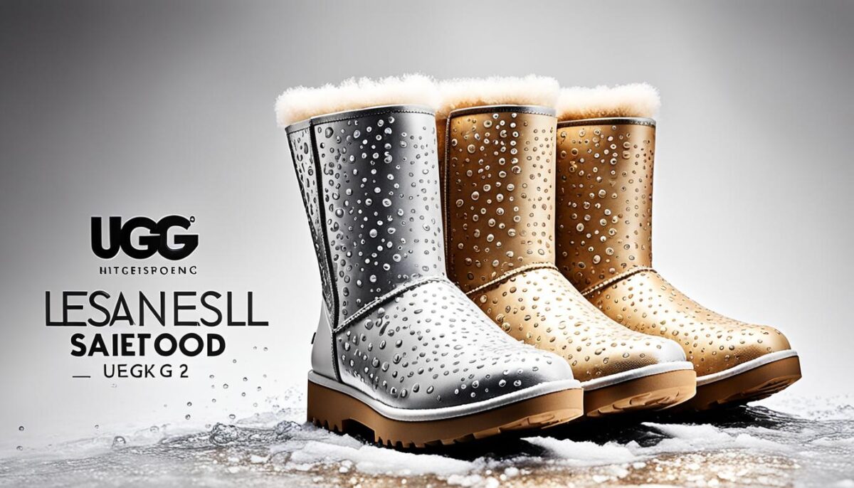 ugg boots waterproof